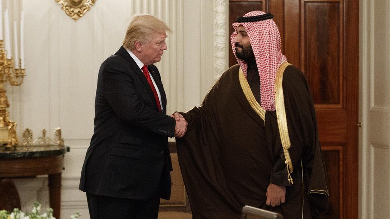 Donald Trump dan Ben Salman