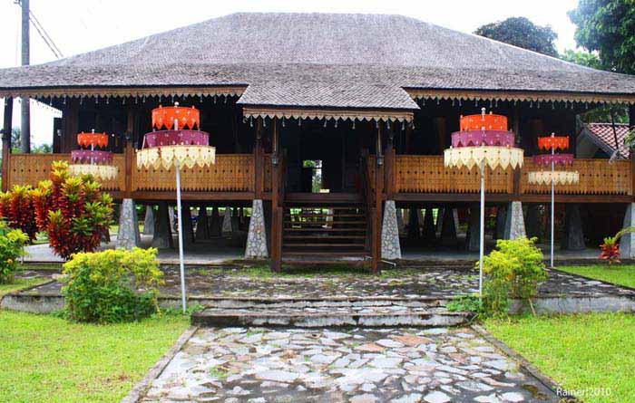 Rumah Adat Panggung - Bangka