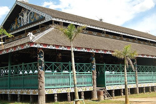  Rumah  Adat Kalimantan Timur Pewarta Nusantara