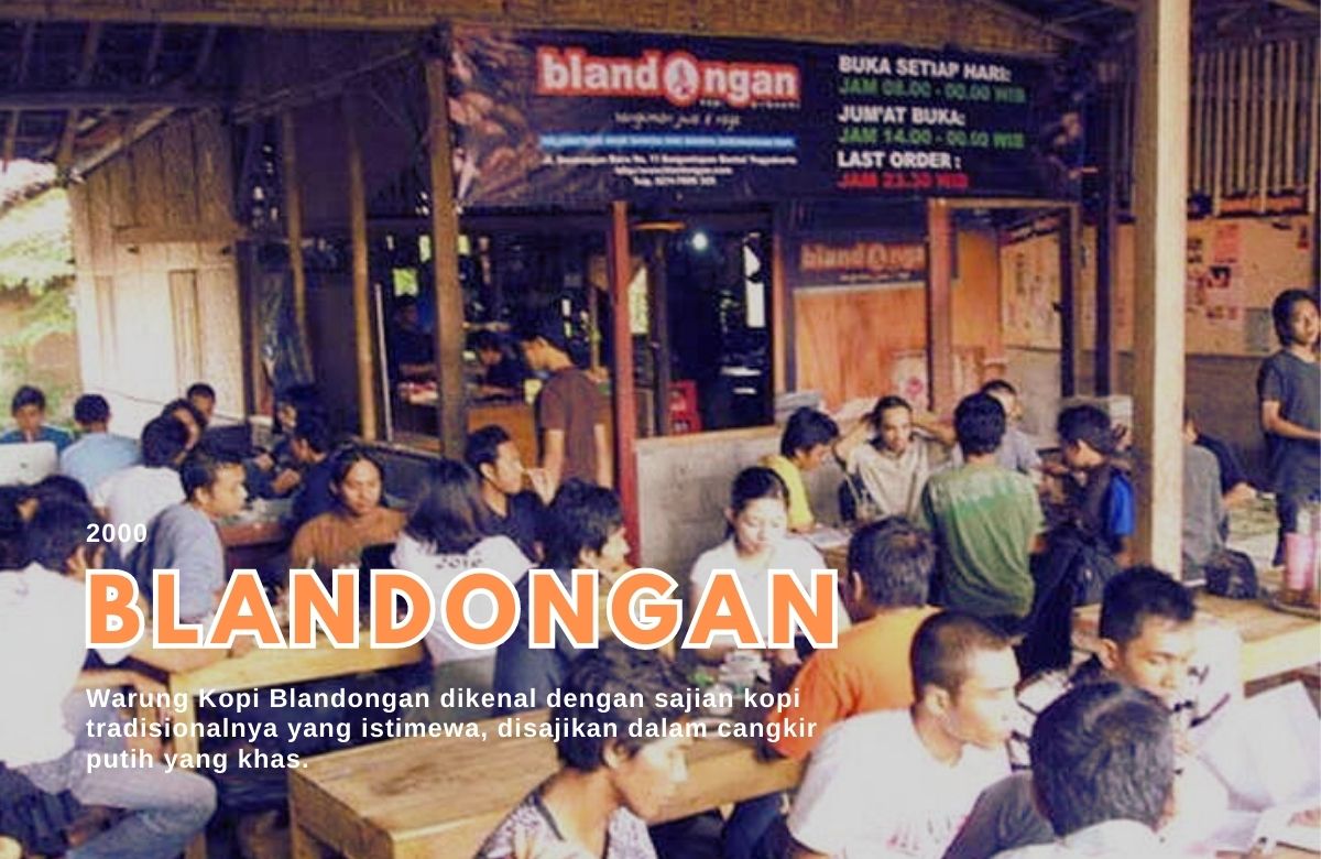Sejarah Warung Kopi Blandongan, Secangkir Inspirasi di Tanah Istimewa - Yogyakarta