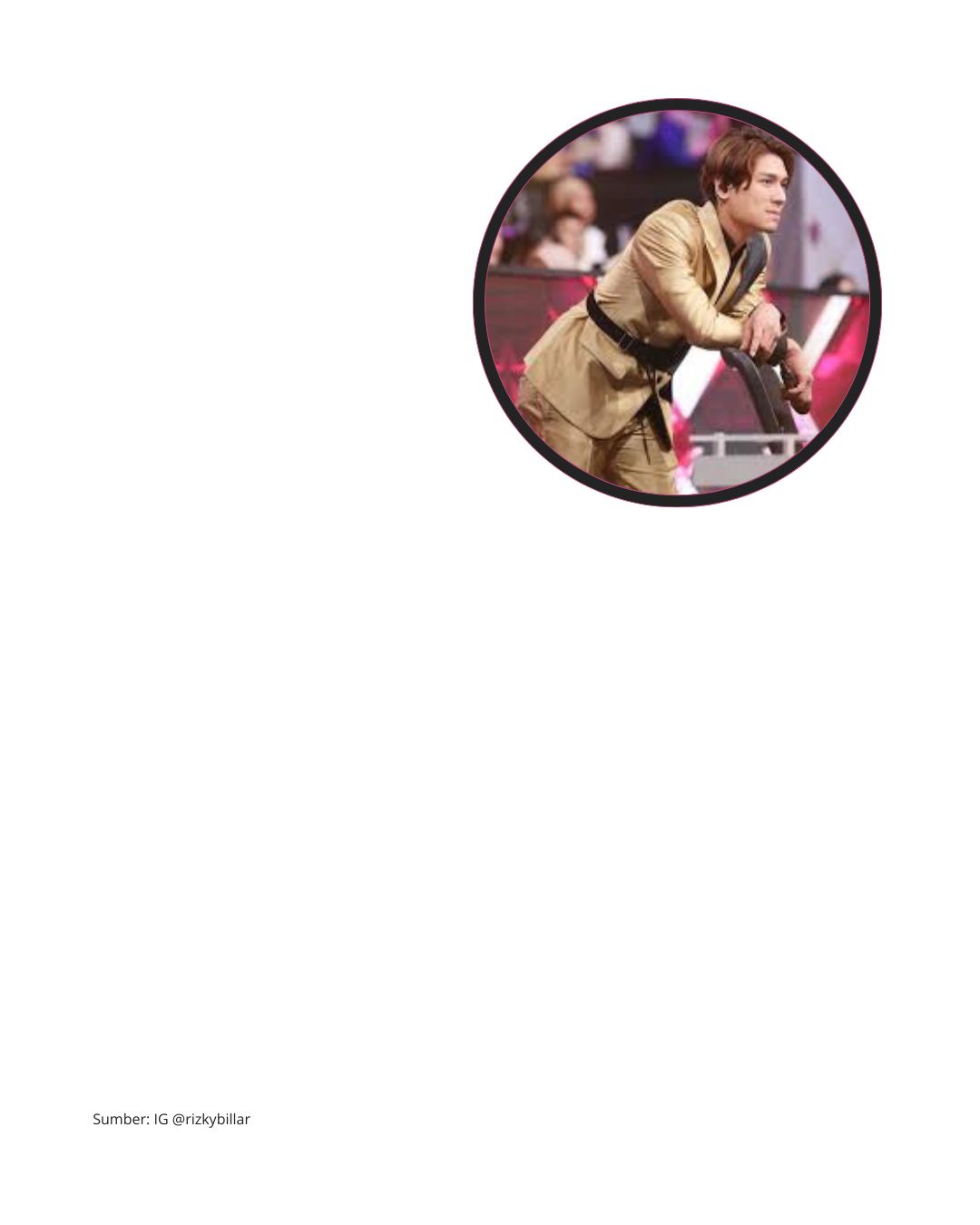 Rizki Billar menunjukkan keraguan lucu soal bakatnya sebagai penyanyi dangdut