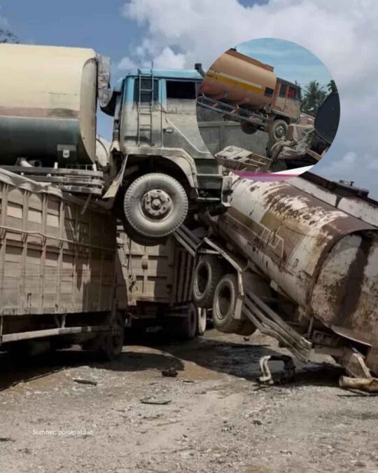 Banjir dahsyat Yang Terjadi di Aceh Tamiang ketinggiannya 3-5 Meter