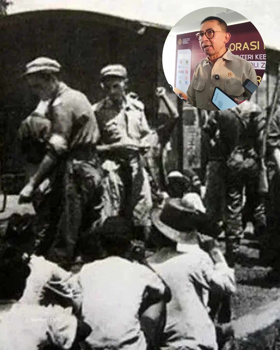Wow, Menteri Kebudayaan Fadli Zon merevisi sejarah Indonesia dijajah 350 tahun.