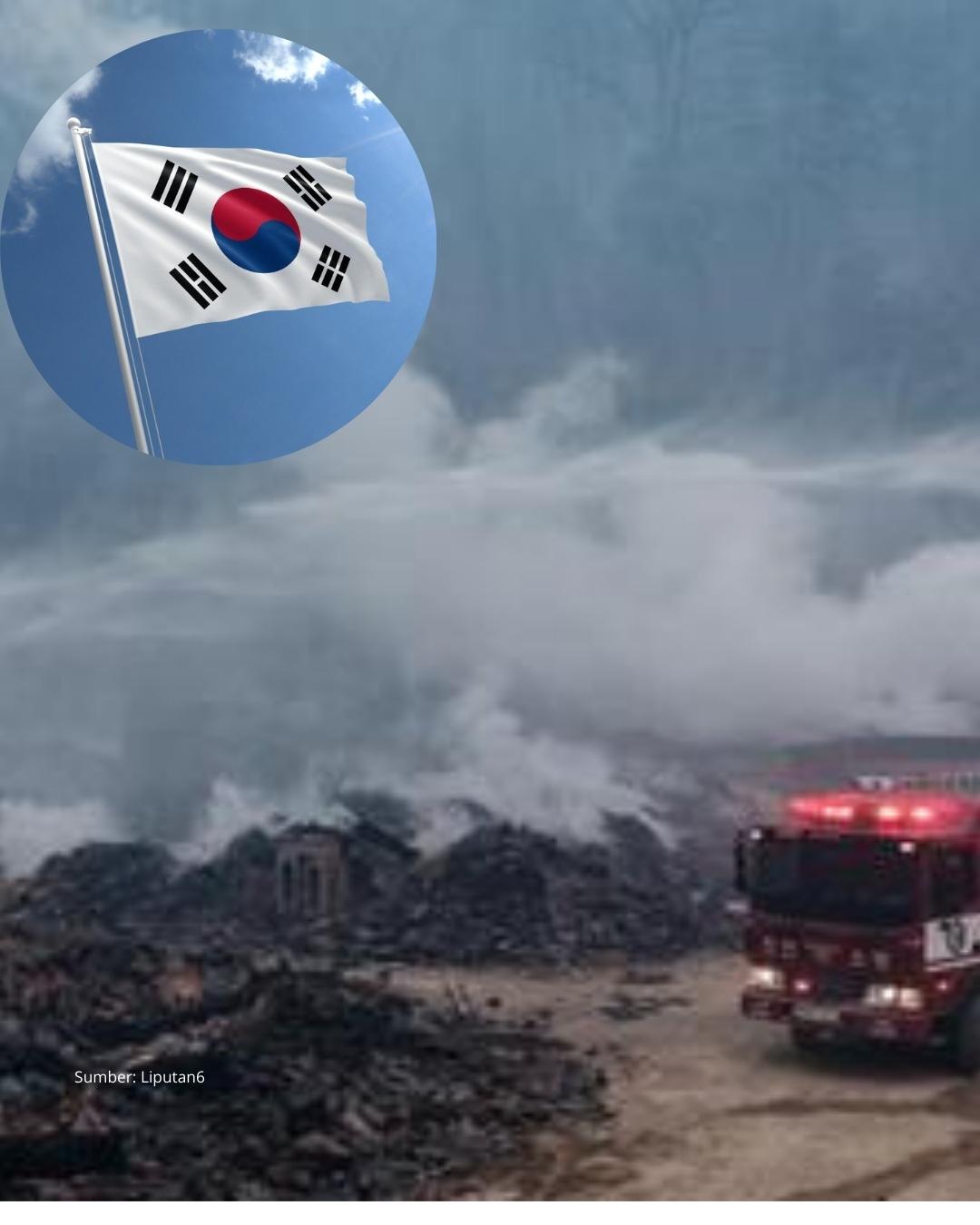 Korea Selatan memang menetapkan status bencana nasional menewaskan 4 Orang