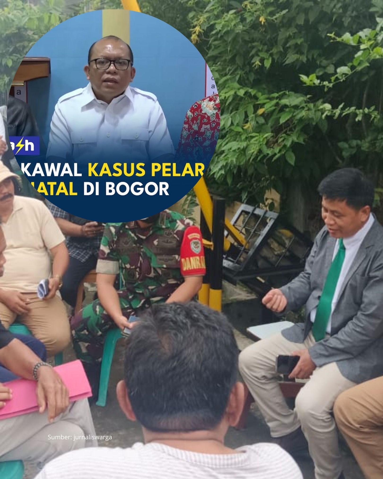 70 Umat kristen GMII di Bogor diintimidasi dan dilarang Beribadah Selama Natal