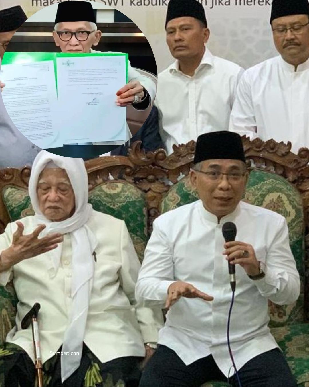 Akhirnya PBNU Tempuh Jalan Islah, Konflik Rais Aam dan Ketua Umum Diselesaikan di Lirboyo
