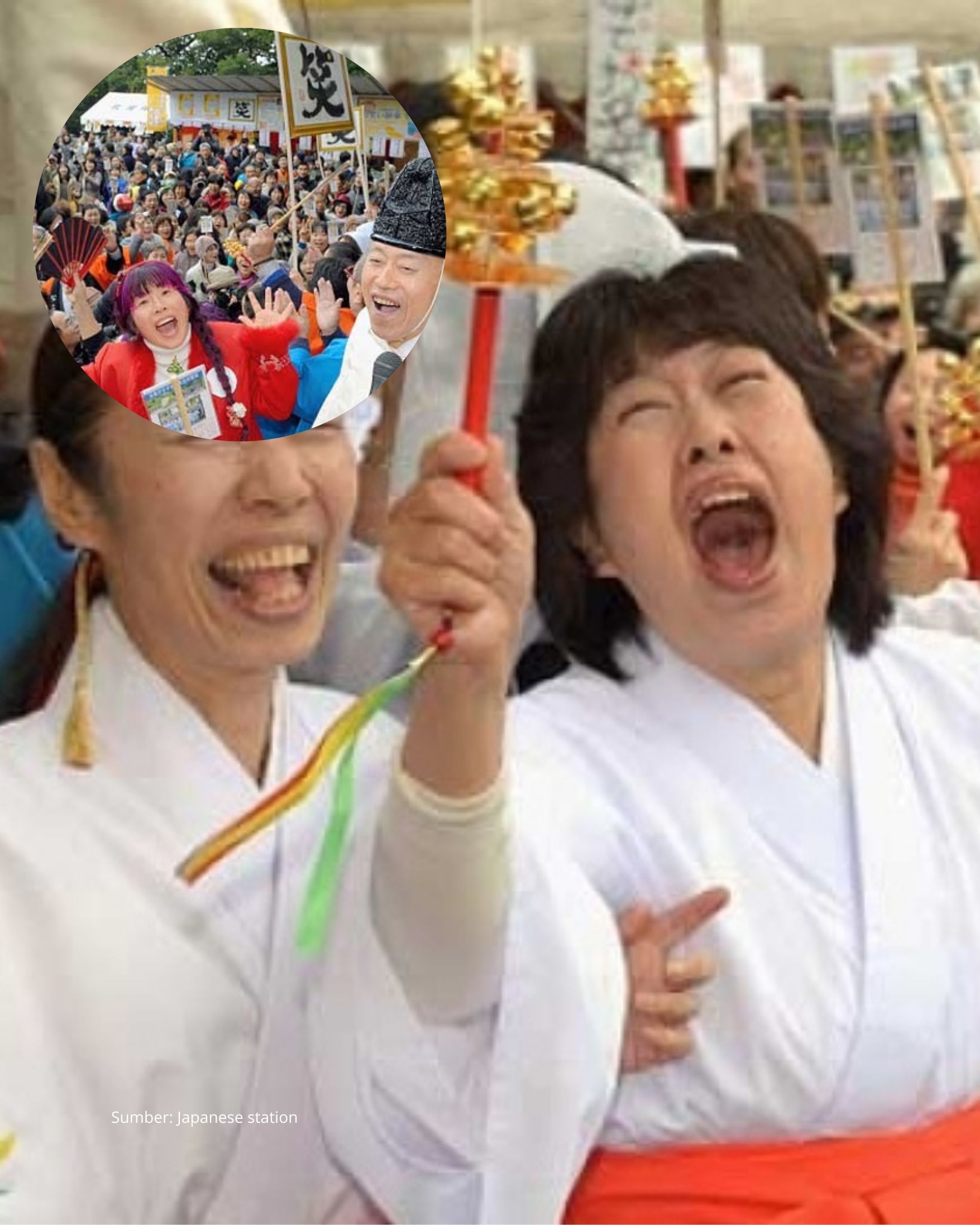 Di Jepang Punya Ritual Ketawa yang di Sebut Owarai Shinji
