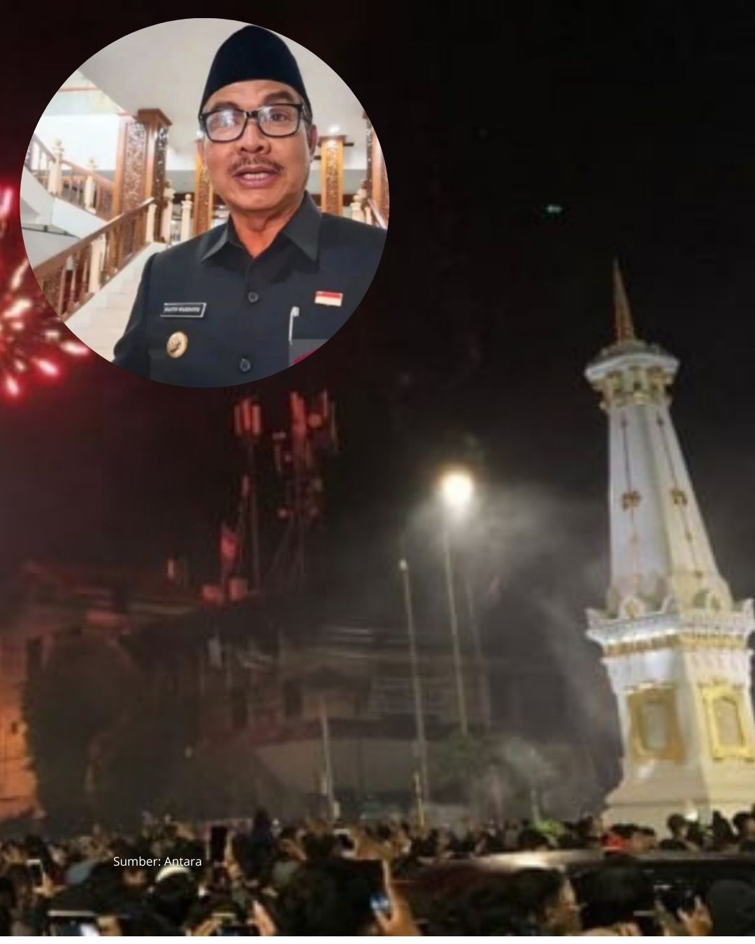 Walikota Jogja: Melarang Pesta Kembang Api Pada Malam Tahun Baru