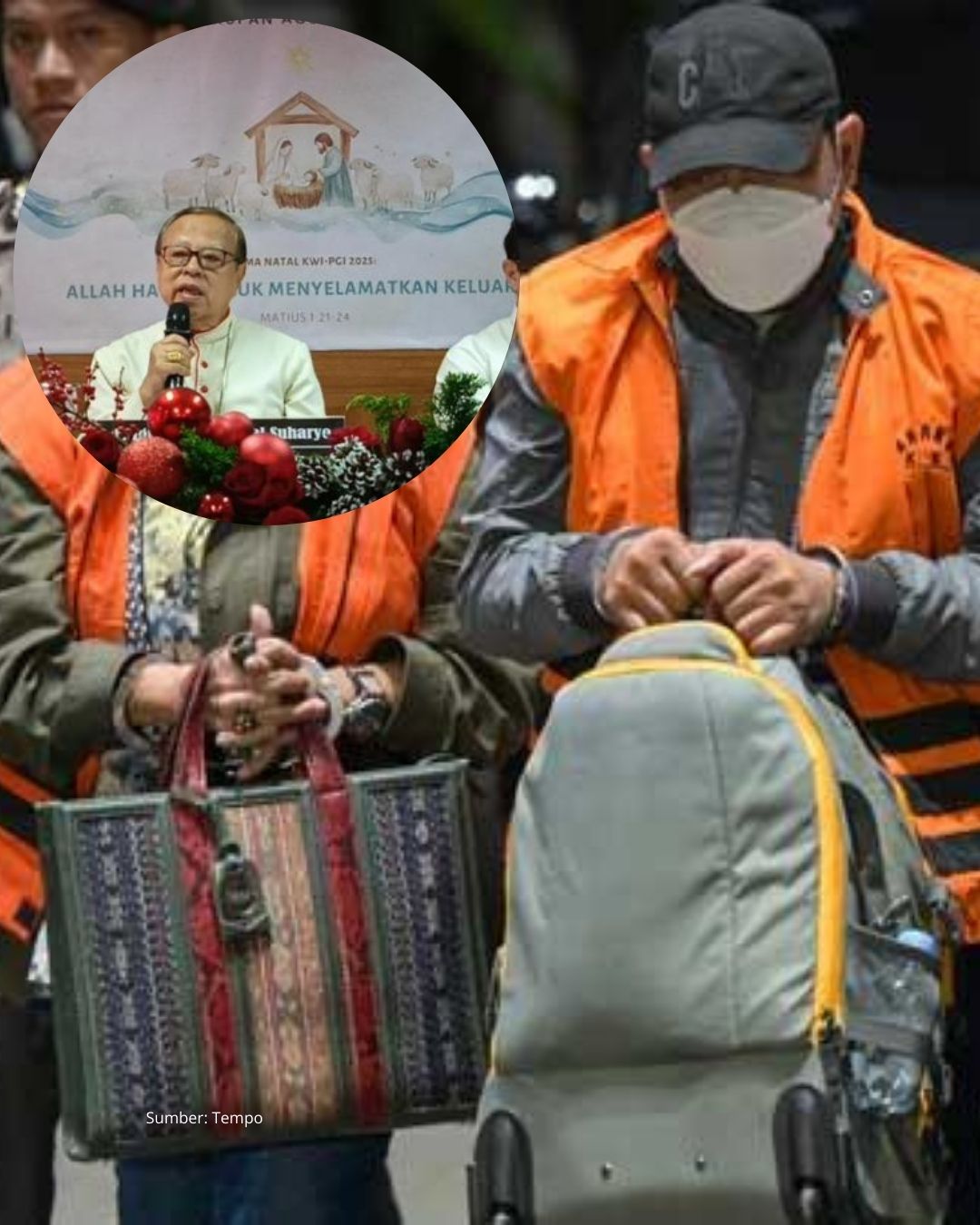 Kardinal Ignatius Suharyo Menyerukan Pertobatan Bagi Koruptor.