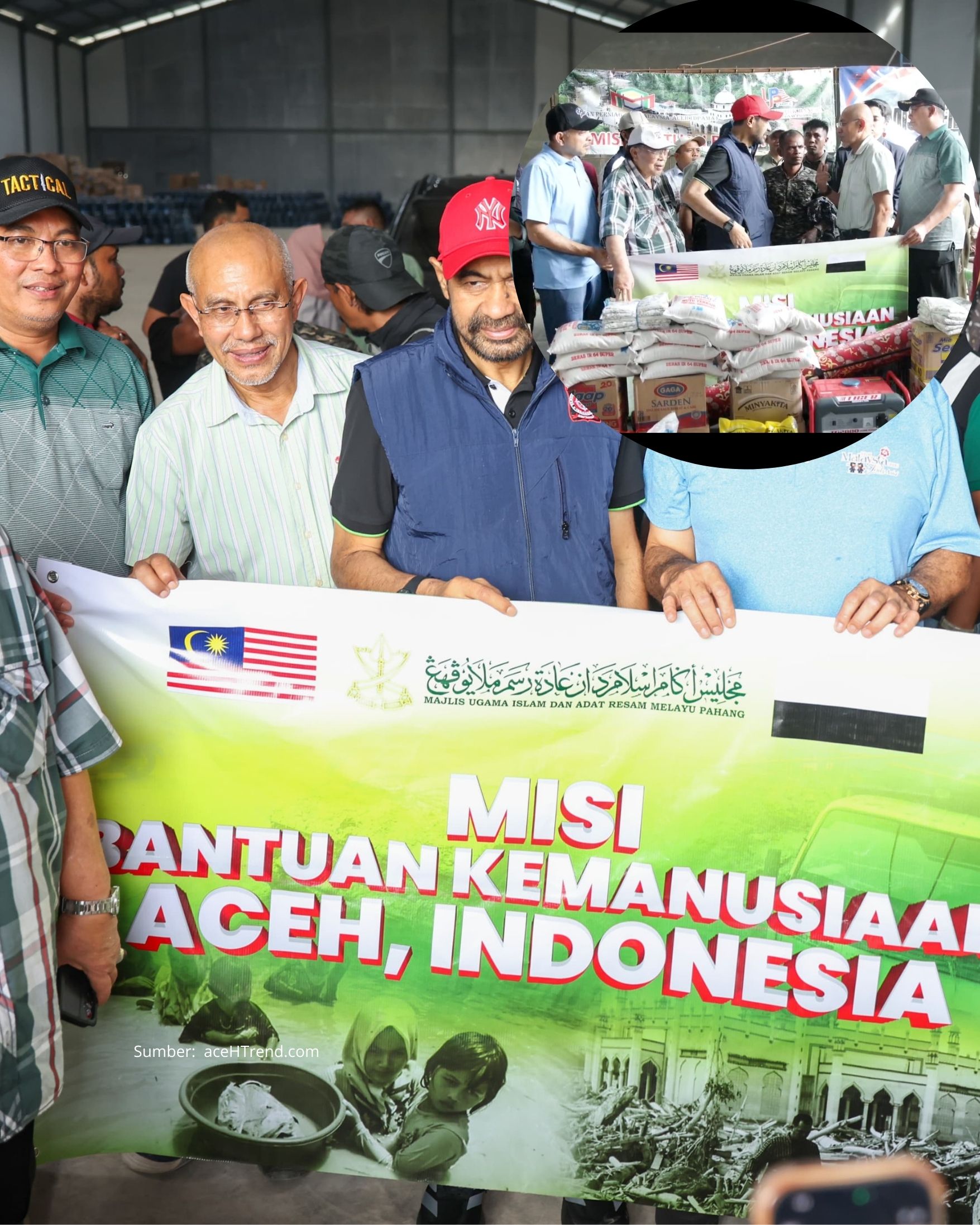 Dapat Bantuan dari Warga Malaysia, Gubernur Aceh Ucapakan Terimakasih dan menerima dengan Lapang Dada
