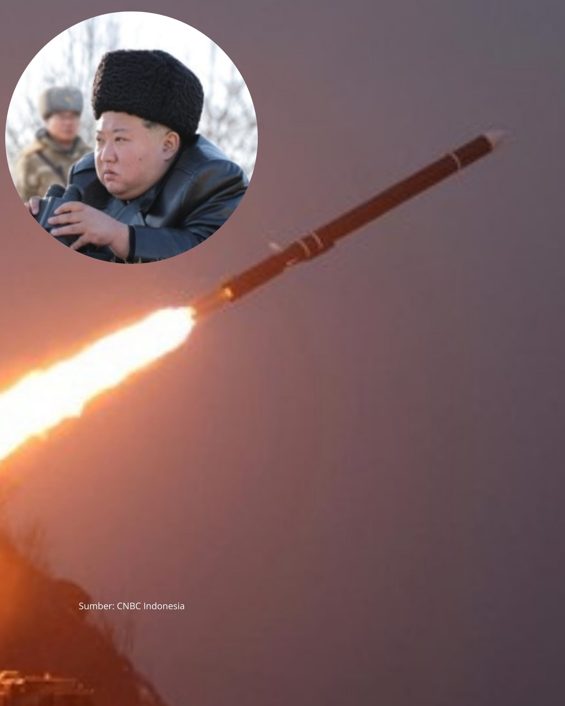 Akhir Tahun Korea Utara Luncurkan Rudal Jelajah Jarak Jauh