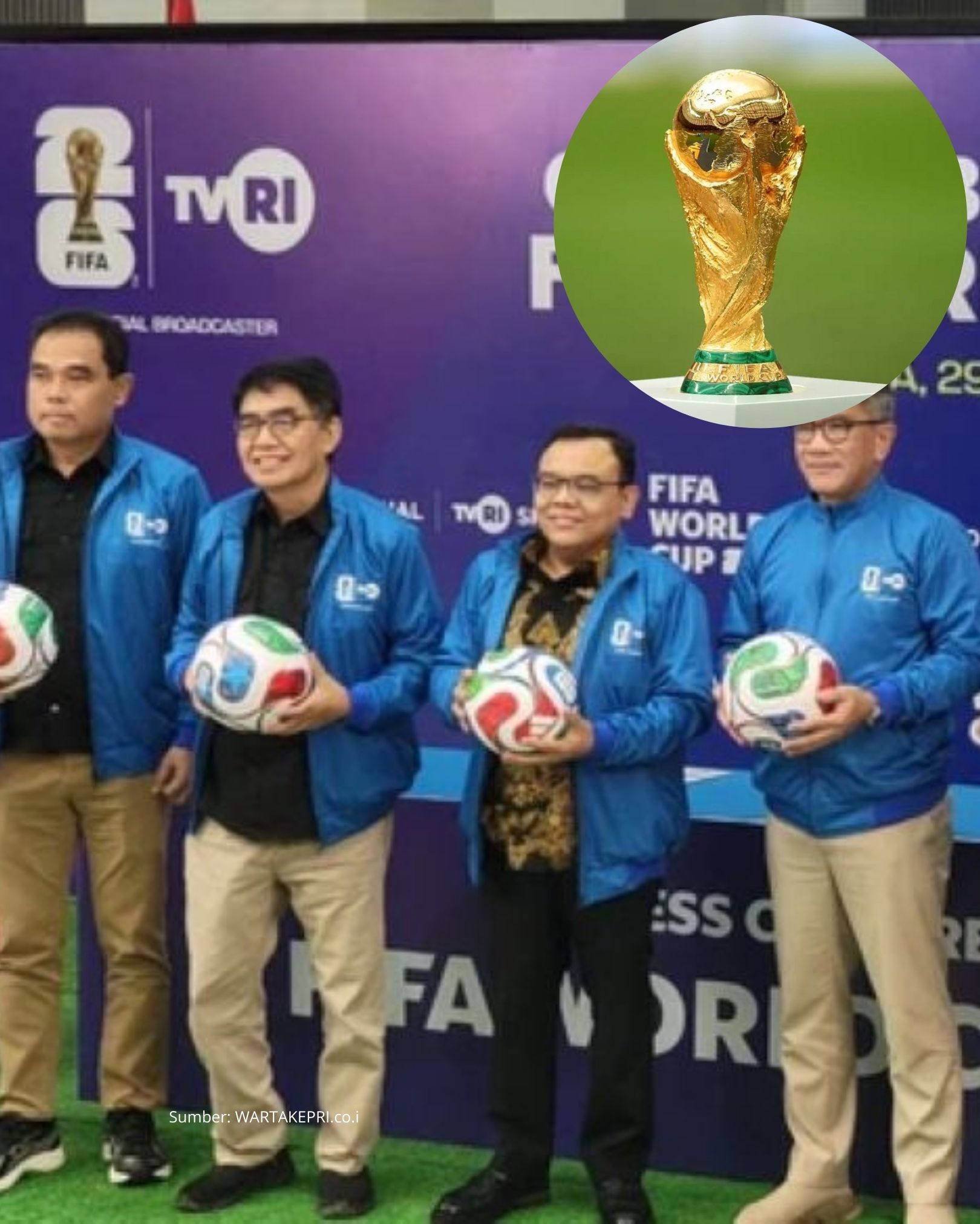 TVRI Resmi Jadi Penyiar Piala Dunia 2026