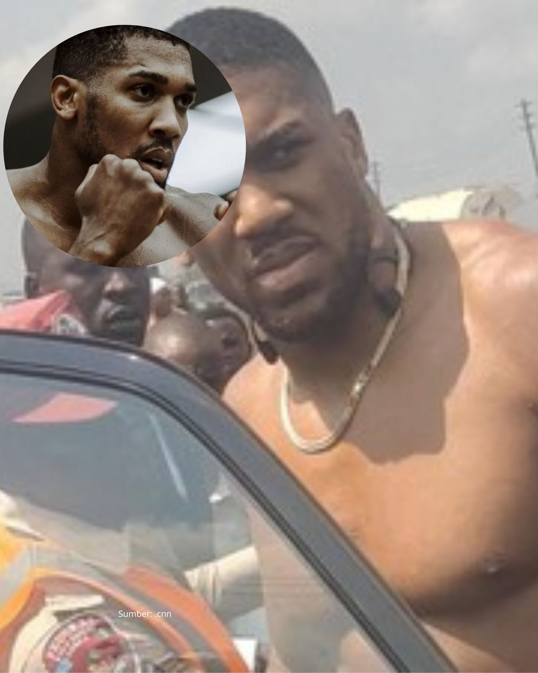 Tragis Petinju Anthony Joshua Mengalami Kecelakaan Mobil di Nigeria