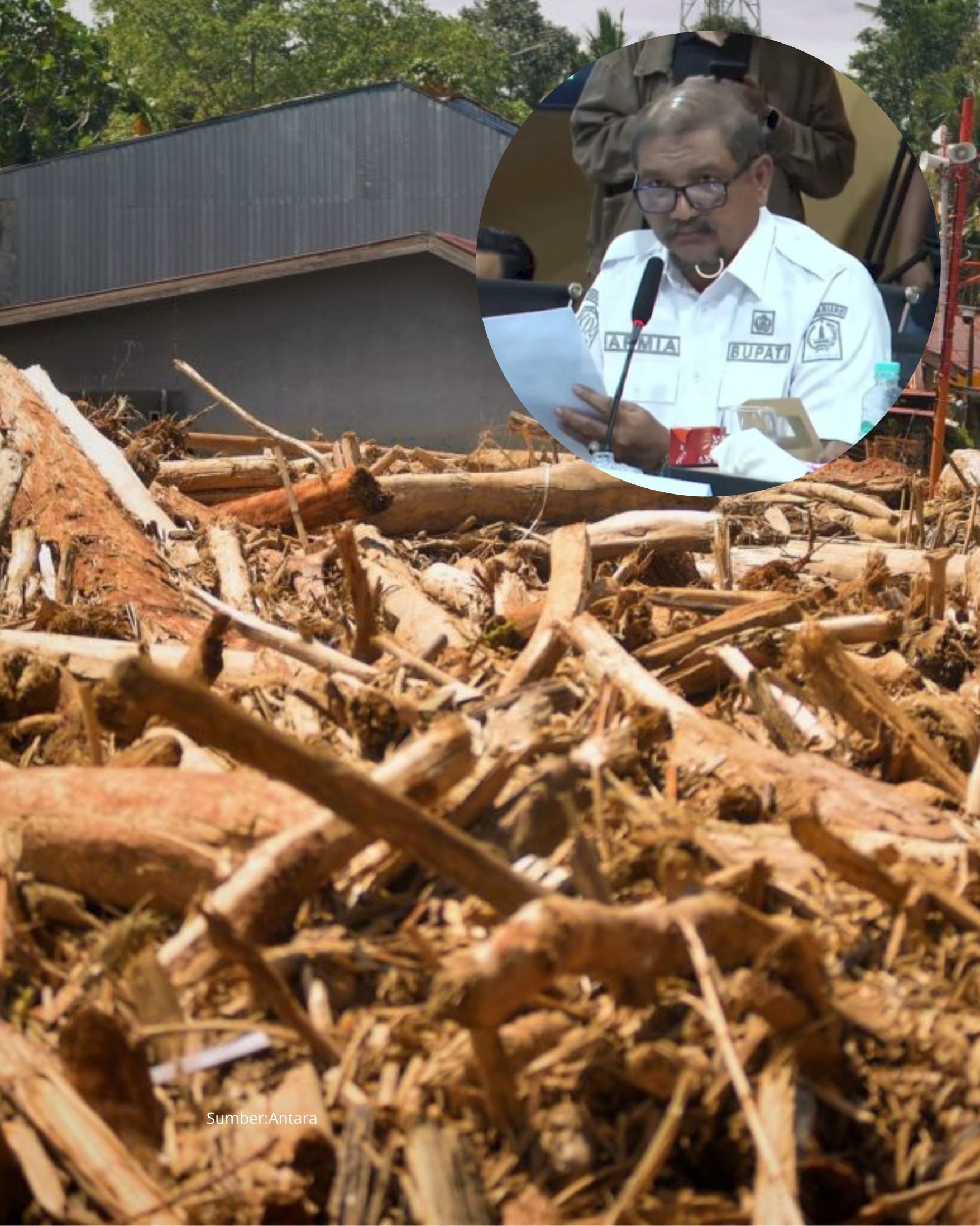 Bupati Aceh Tamiang Minta Fatwah Soal Kayu Gelondongan
