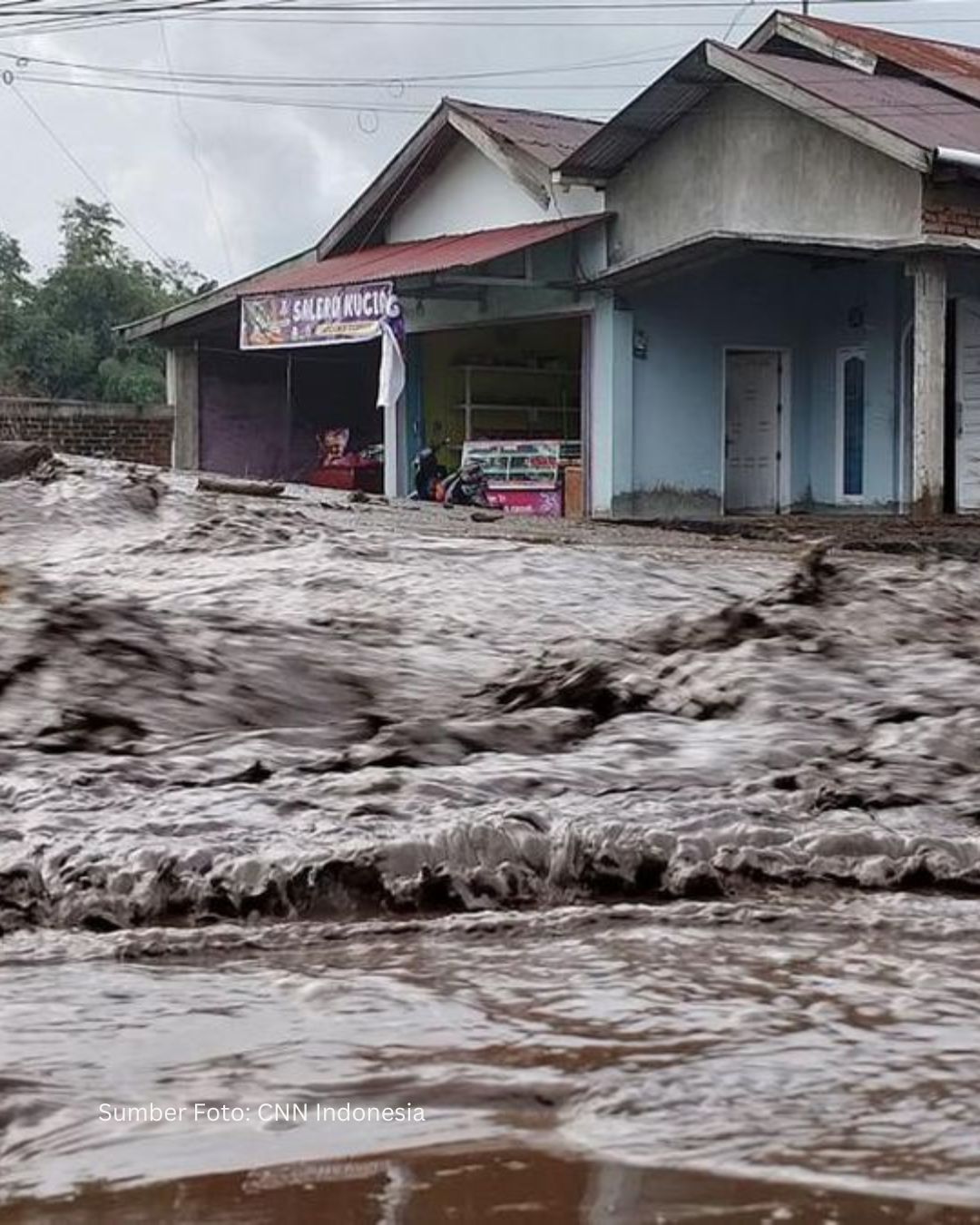 Banjir Bandang Kembali Terjan Agam, BPBD Waspadai Dampak Yang Lebih Luas
