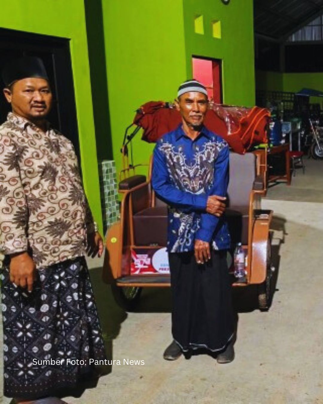 Sempat Ditarik Bumdes, Becak Listrik Bantuan Prabowo Akhirnya diserahkan