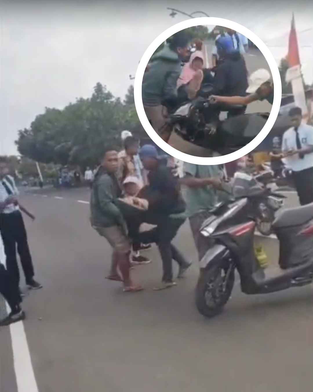 Definisi Sudah Jatuh Ketimpa Tangga, Video Seorang Ibu-ibu yang Malang