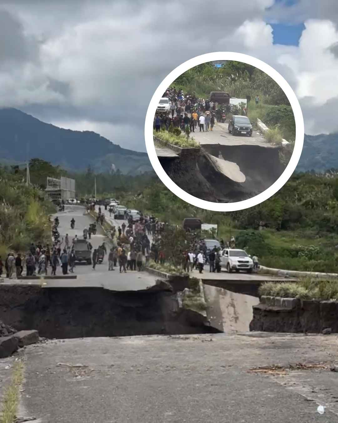 Deti-detik Jalan Amblas di Kabupaten Bener Meriah, Aceh