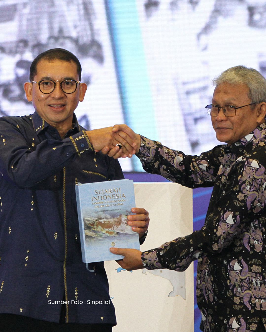 Fadli Zon Meluncurkan Buku Penulisan Ulang Sejarah Indonesia: "Dinamika Kebangsaan Dalam Arus Global".