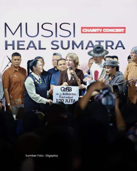 Konser Amal 100 Musisi Capai Lebih Dari 15 Miliar.