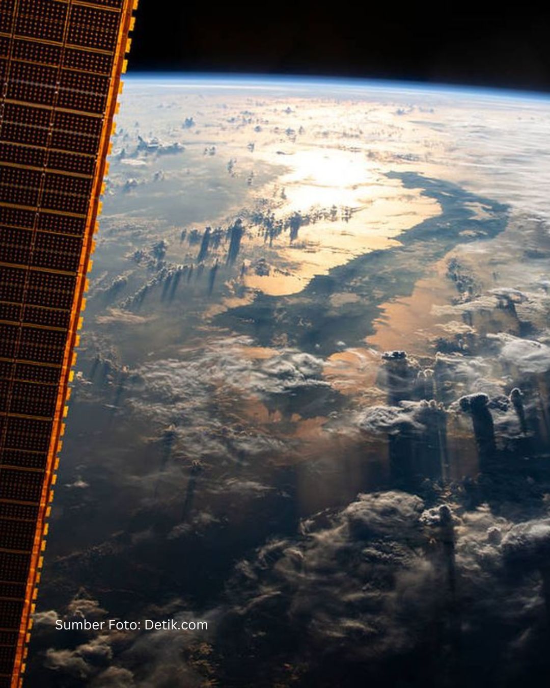 NASA Unggah Foto Sungai Amazon Dari luar Angkasa
