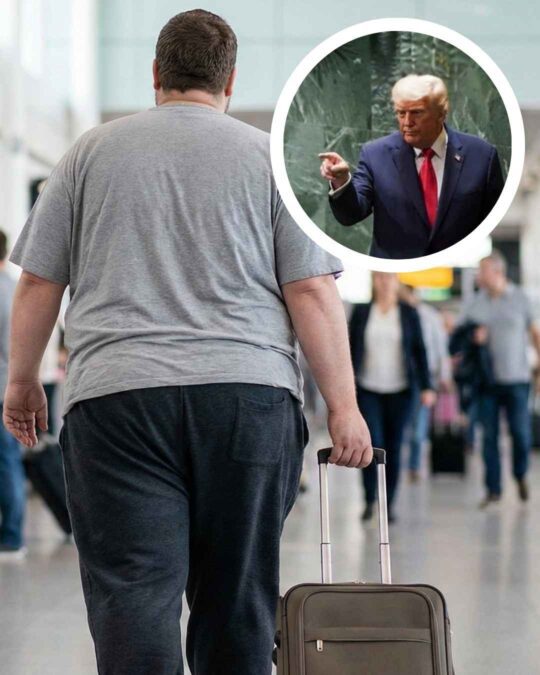 Trump Buat Aturan Baru: Orang Gemuk Dilarang Masuk Amerika!