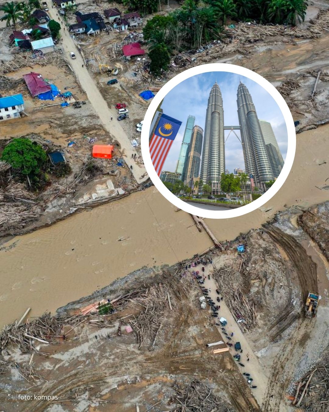 Pemerintah Malaysia Beri bantuan RM500 (sekitar Rp2 juta) per pelajar Indonesia Terdampak Bencana Sumatera