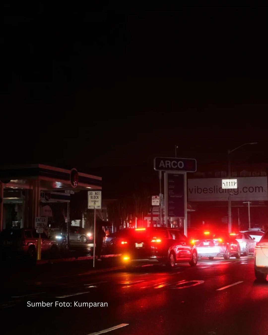 Gelap Gulita Bak kota Hantu, Pemadaman Listrik Besar-besaran Melanda San Francisco