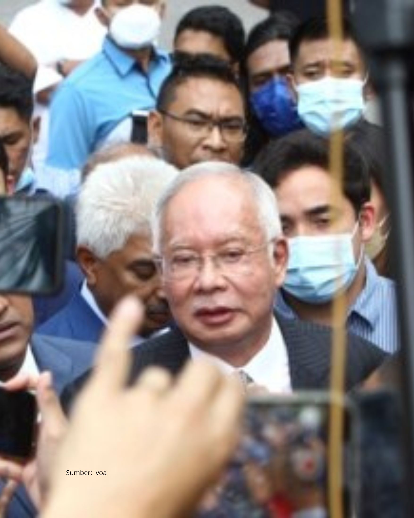 Mantan PM Najib Razak di Vonis 15 tahun penjara atas Skandal 1MDB