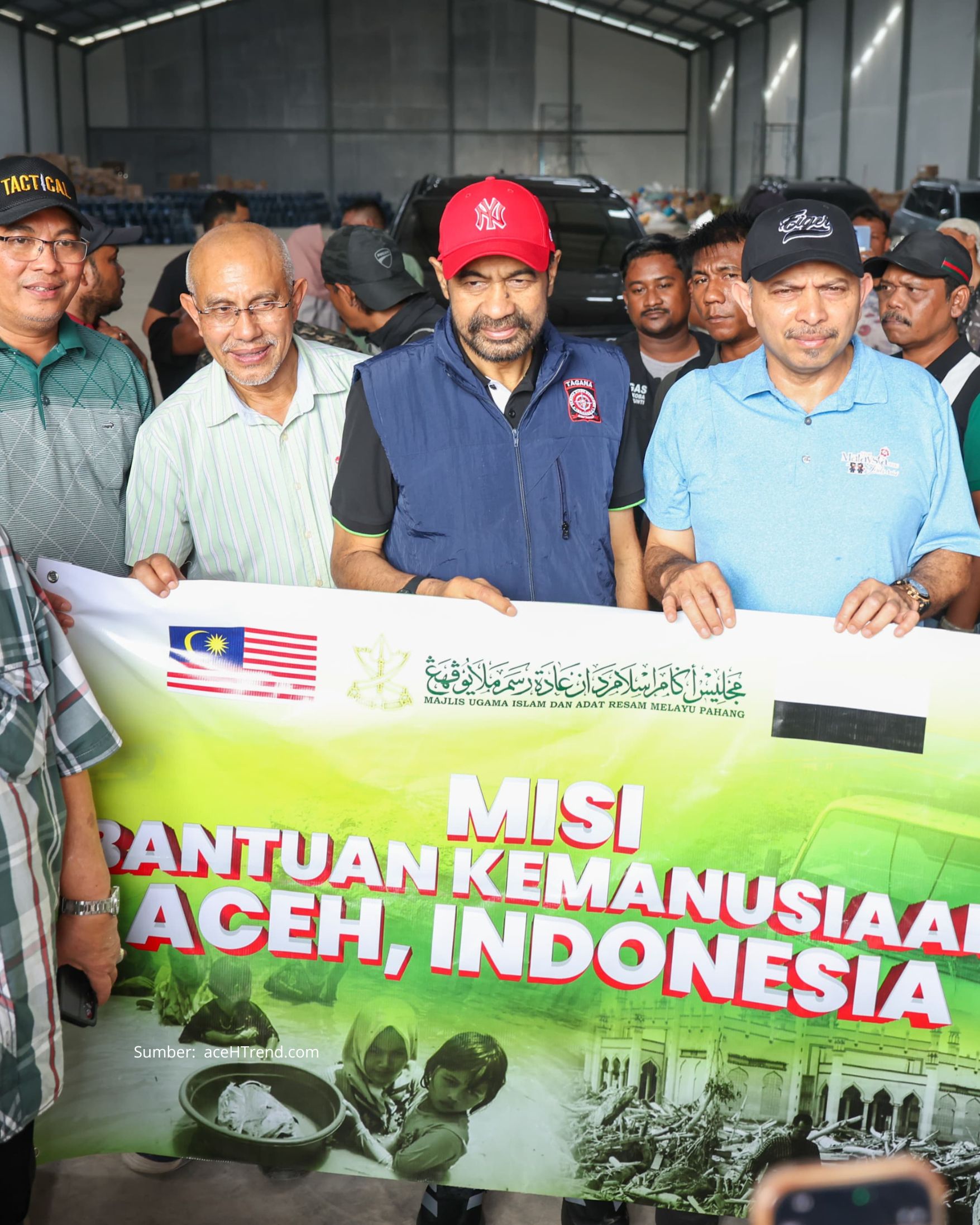 Dapat Bantuan dari Warga Malaysia, Gubernur Aceh Ucapakan Terimakasih dan menerima dengan Lapang Dada
