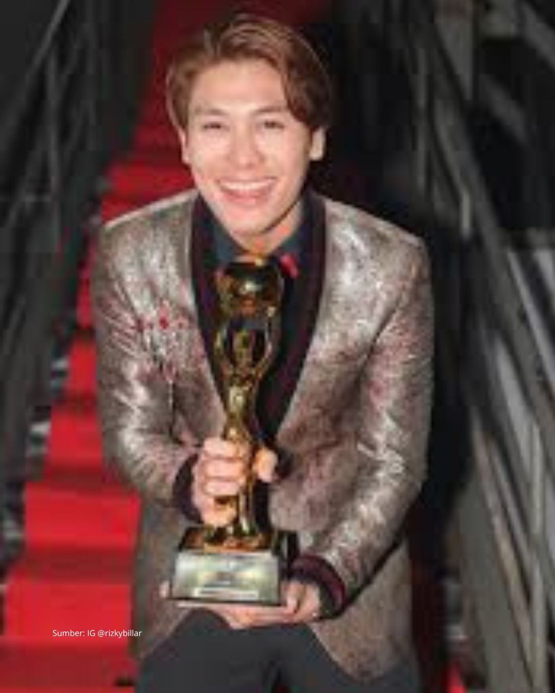 Rizki Billar menunjukkan keraguan lucu soal bakatnya sebagai penyanyi dangdut