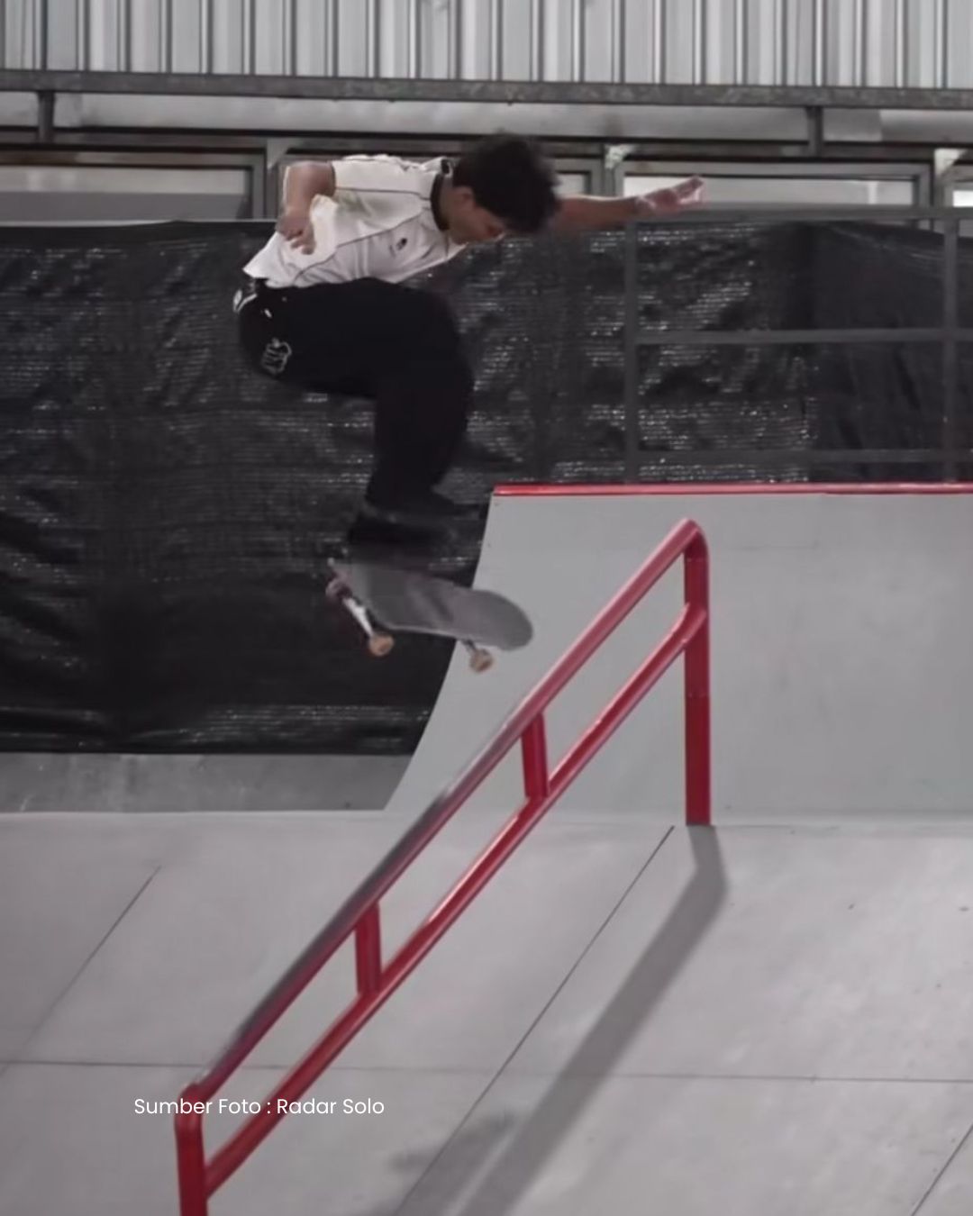 Basral Graito Hutomo, Atlet Skateboard Berusia 18 Tahun, Meraih Medali Emas Untuk Indonesia di Ajang SEA Games 2025..​