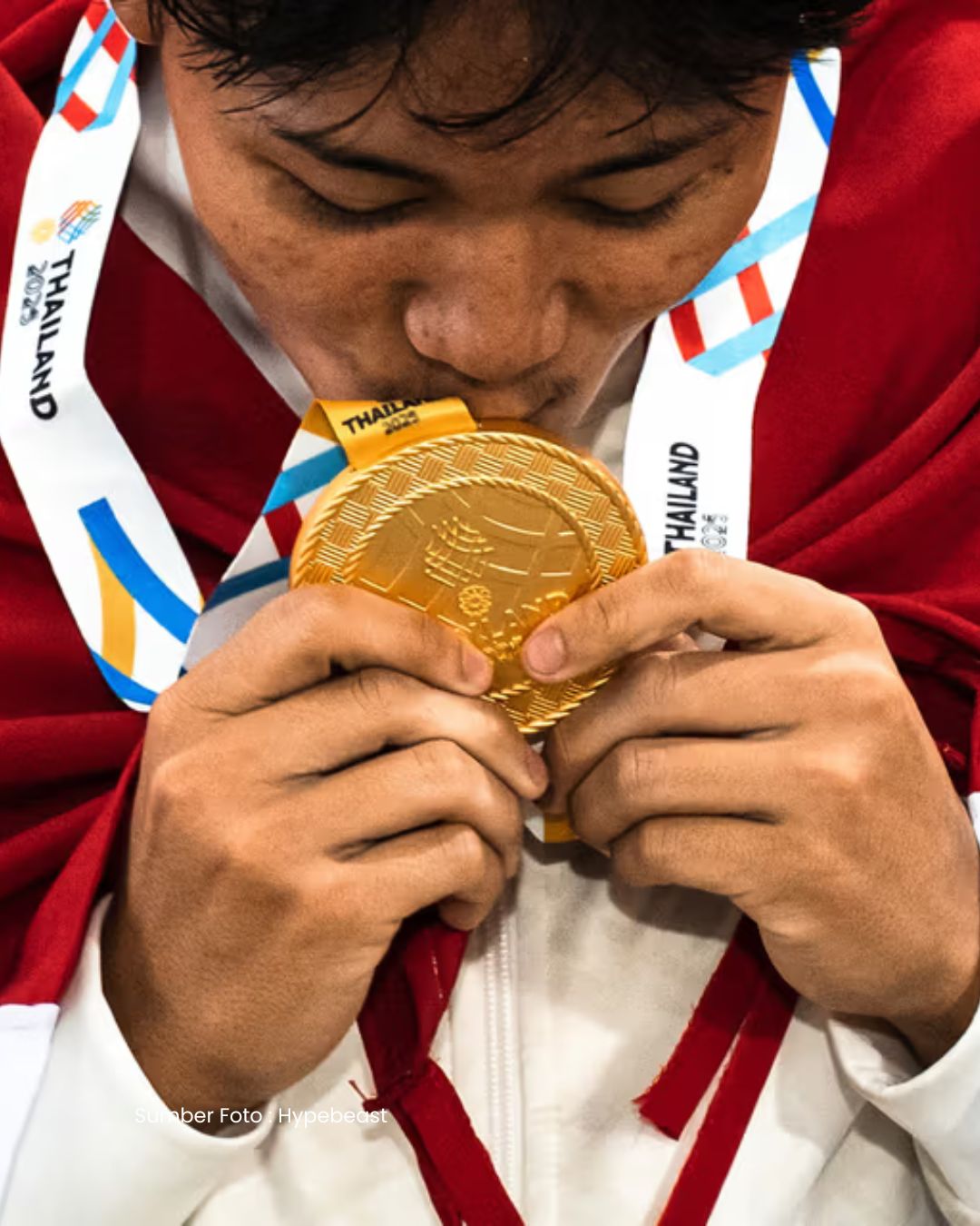 Basral Graito Hutomo, Atlet Skateboard Berusia 18 Tahun, Meraih Medali Emas Untuk Indonesia di Ajang SEA Games 2025..​
