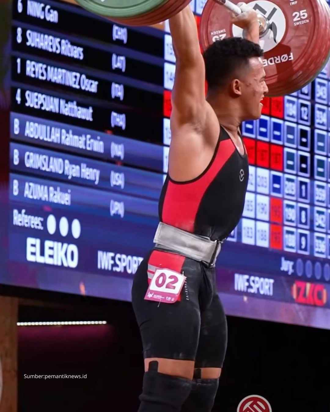 Letda TNI Rizki Juniansyah, sukses meraih medali emas lagi di SEA Games 2025