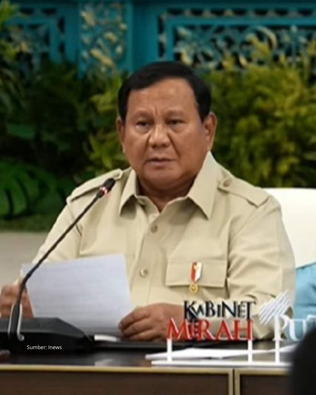 Presiden Prabowo menginginkan wilayah Papua bisa ditanam sawit .