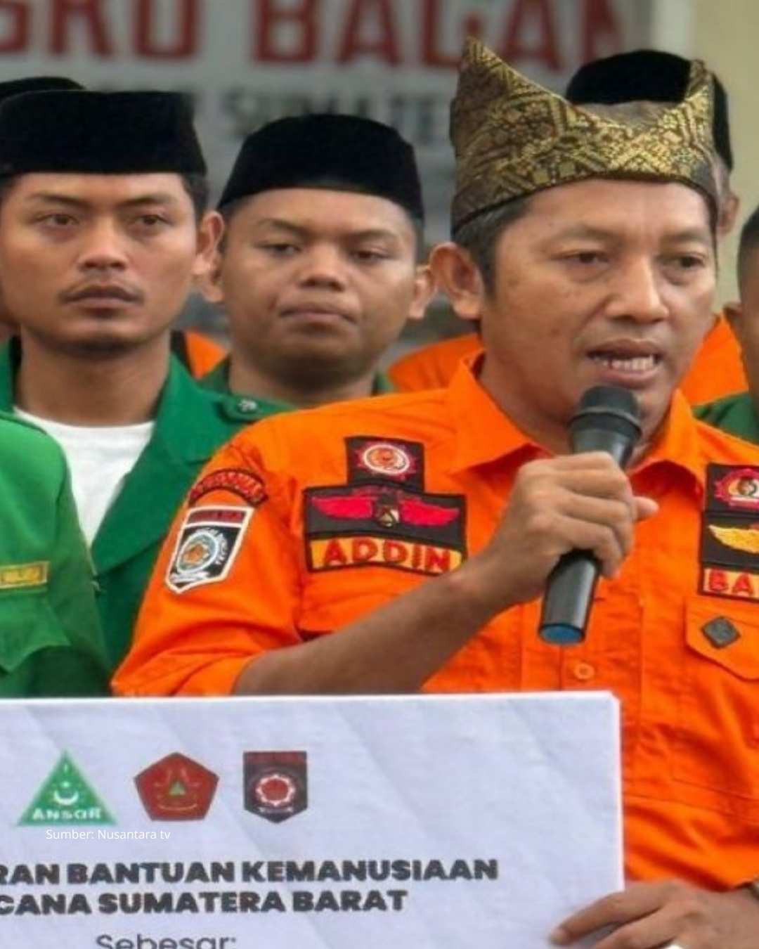 Gerakan Pemuda (GP) Ansor bersama Barisan Ansor memberikan Total Rp3,5 miliar Bencana Sumatera