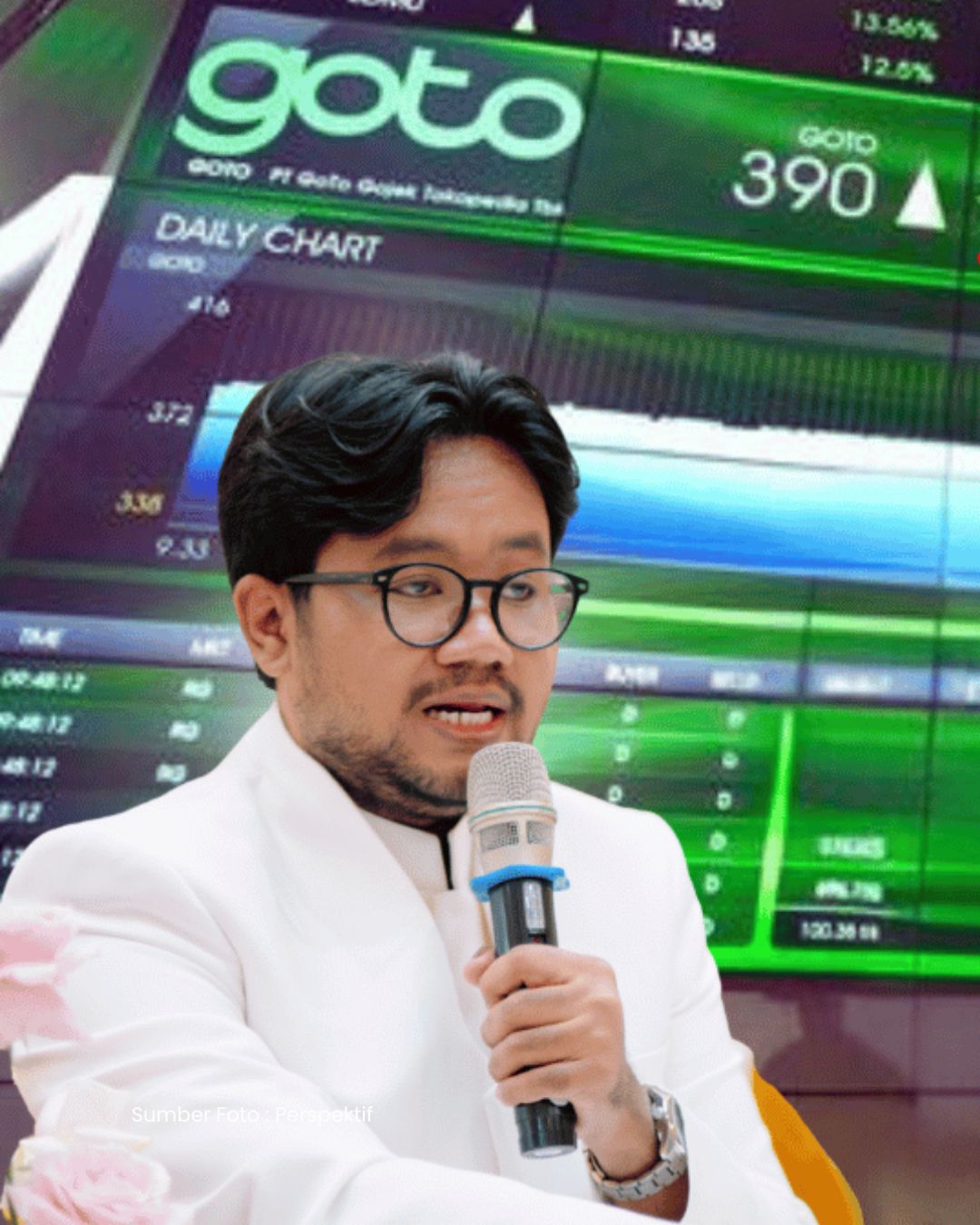 Yudha Keling Memilih Saham GOTO Sebagai Mahar Pernikahannya.