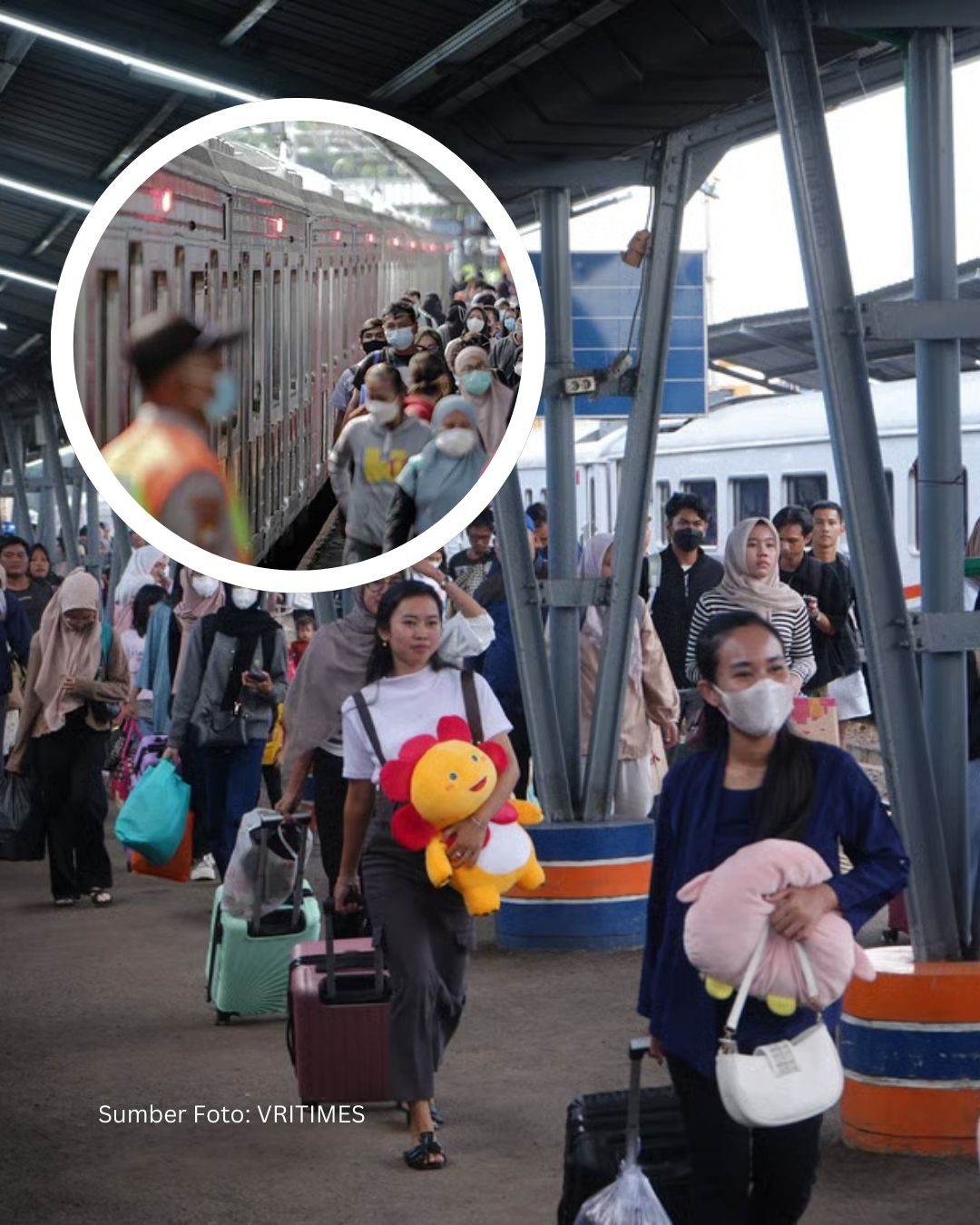 Lonjakan Penumpang Nataru, KAI Siapkan 477 Ribu Kursi Tambahan