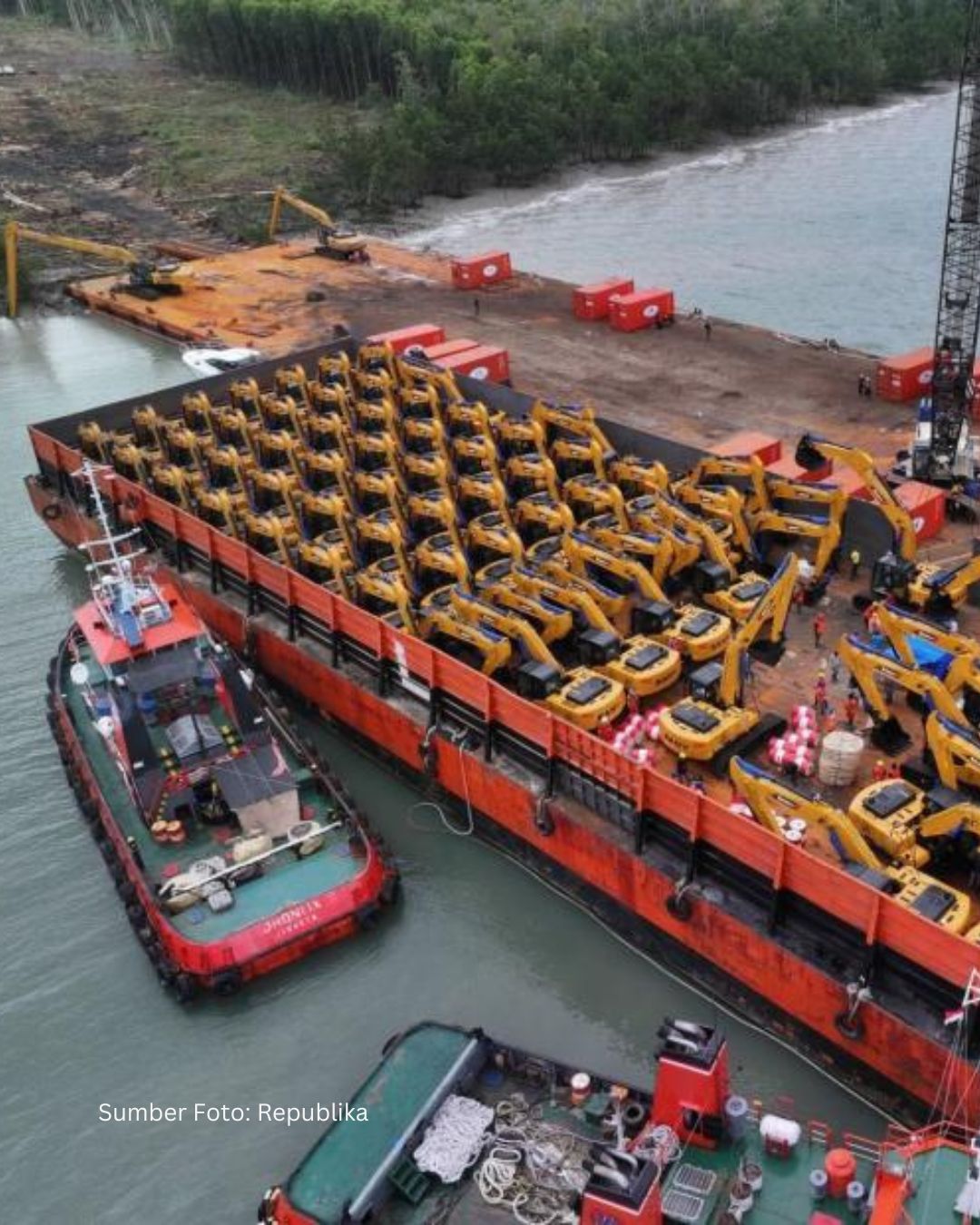 87,39% Rampung, Pelabuhan Wanam Digadang Jadi Simpul Logistik Papua Selatan