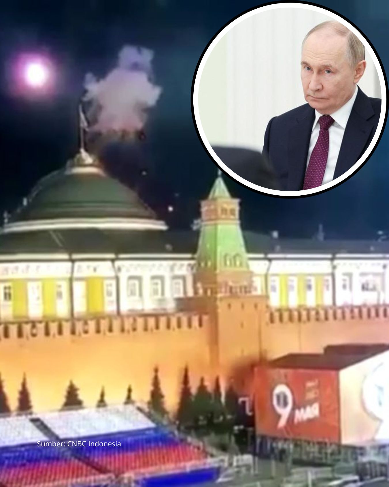 Kediaman Putin Diserang, Ketegangan Rusia-Ukraina Memanas