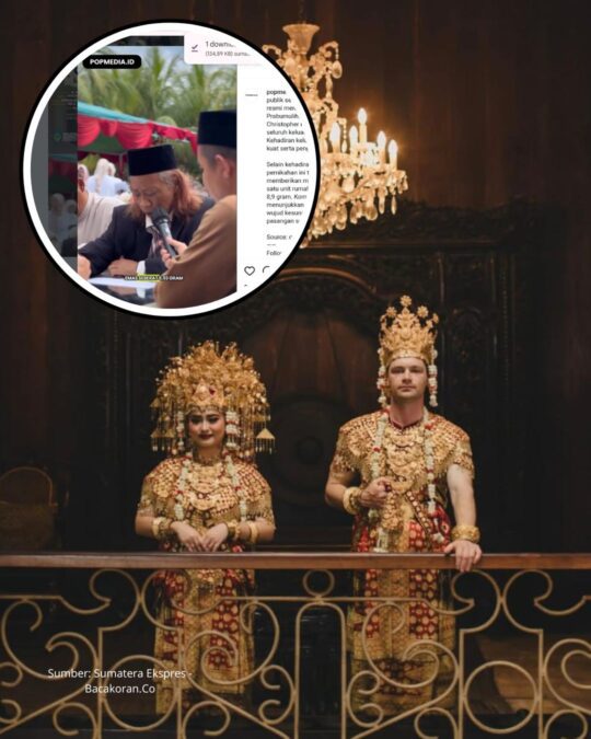 Mahar Fantastis: Cinta Lintas Benua Berujung Pelaminan Jadi Sorotan