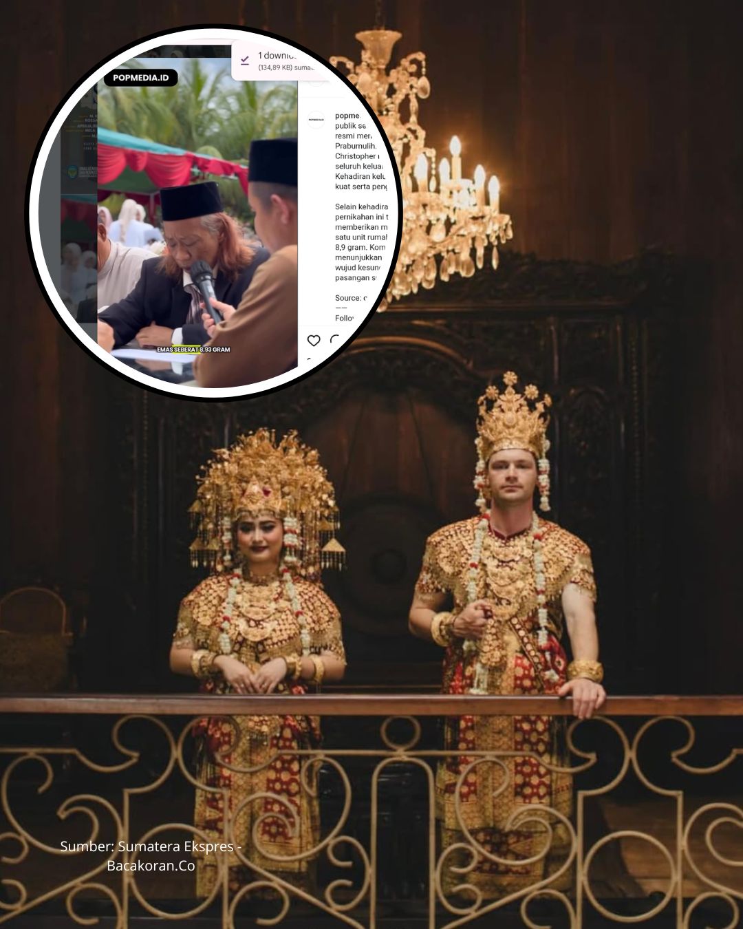 Mahar Fantastis: Cinta Lintas Benua Berujung Pelaminan Jadi Sorotan