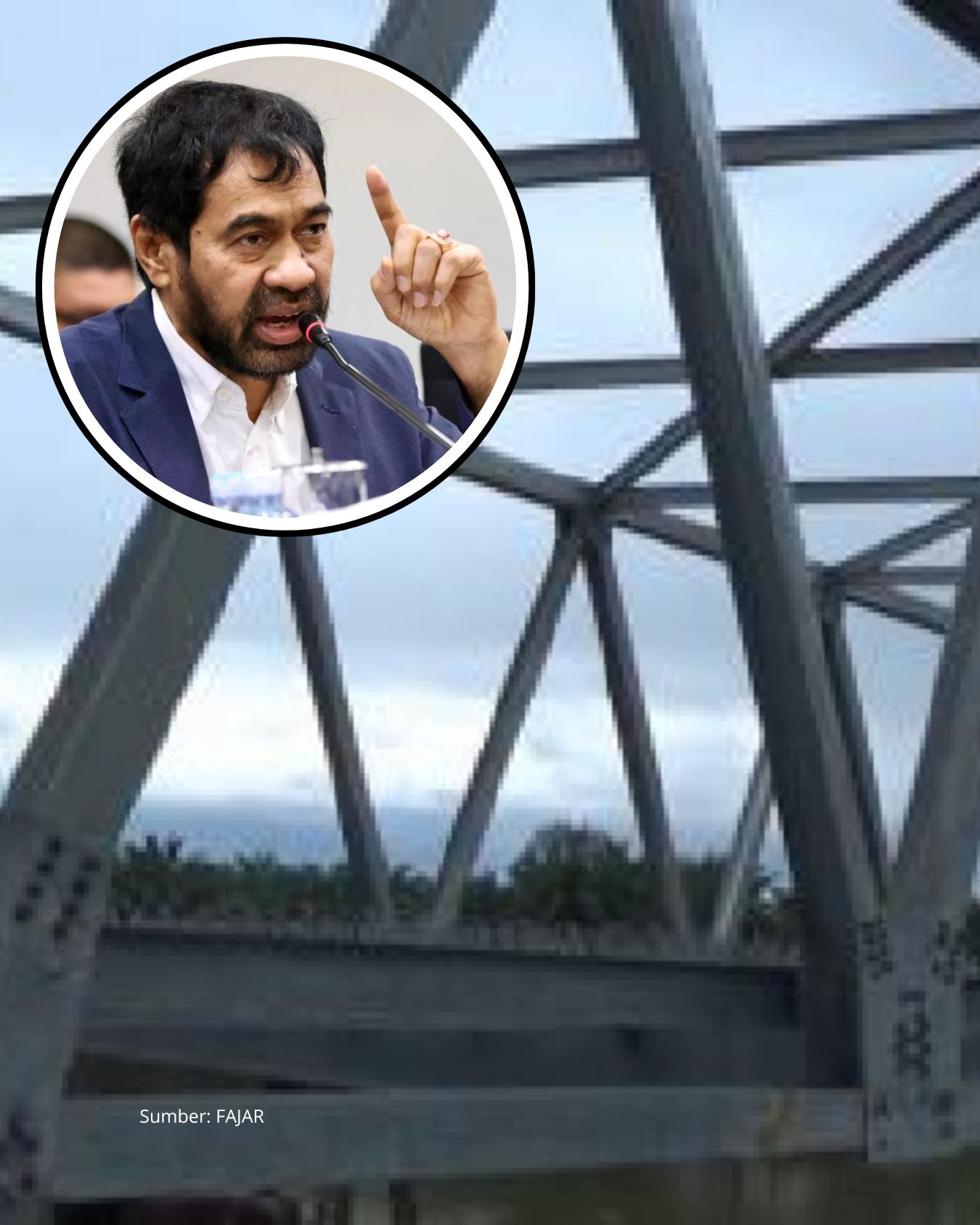 Gubernur Aceh Murka Gegara Pencurian Baut Jembatan