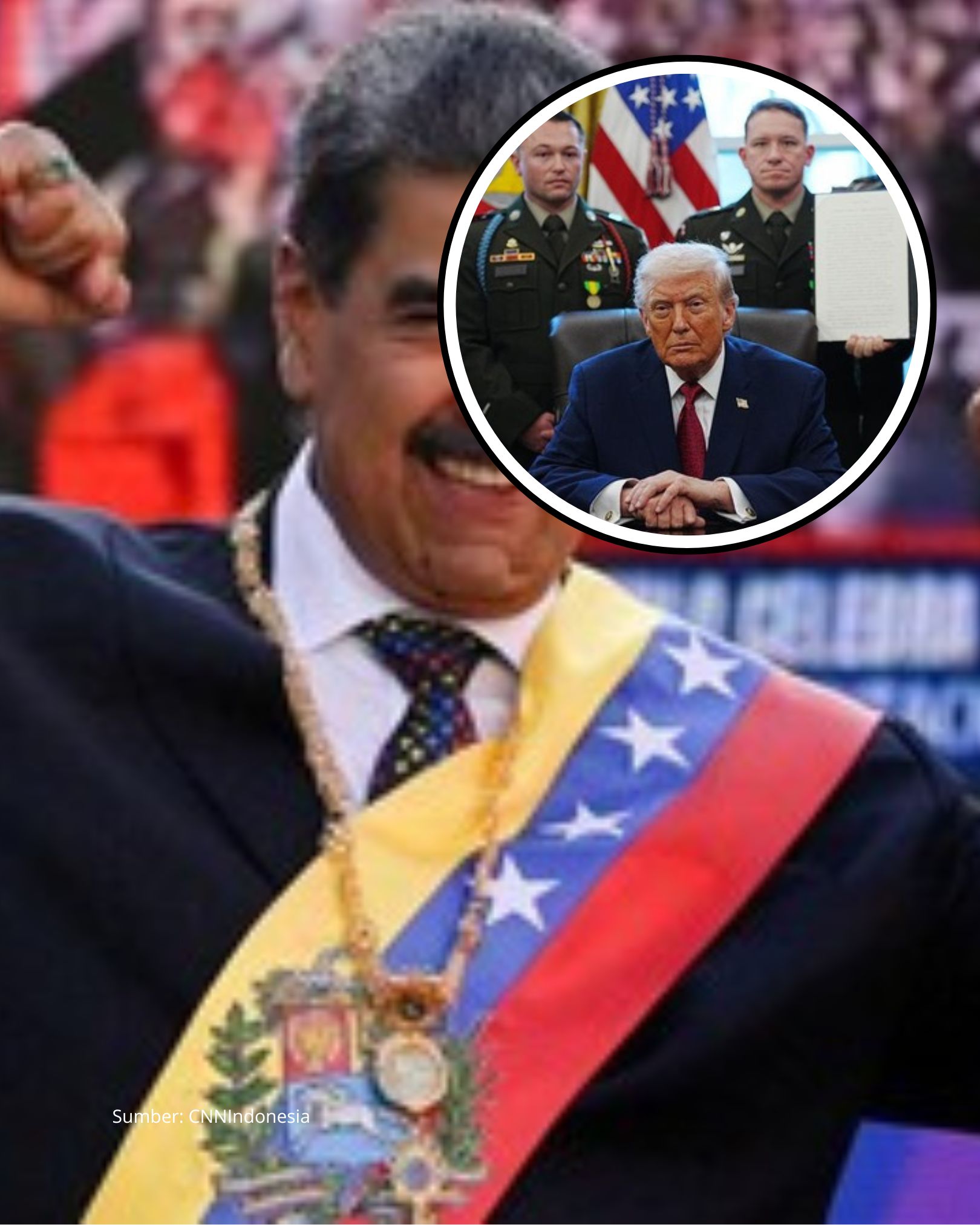 Donald Trump Klaim Atas Penangkapan Presiden Nicolas Maduro Beserta Istri