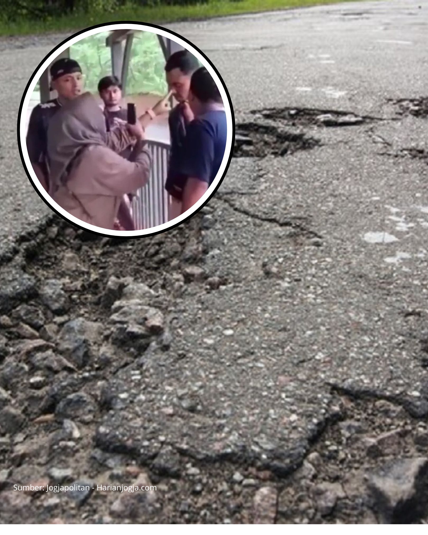 Warga Diintimidasi Keluarga Kades Usai Posting Keluhan Jalan Rusak