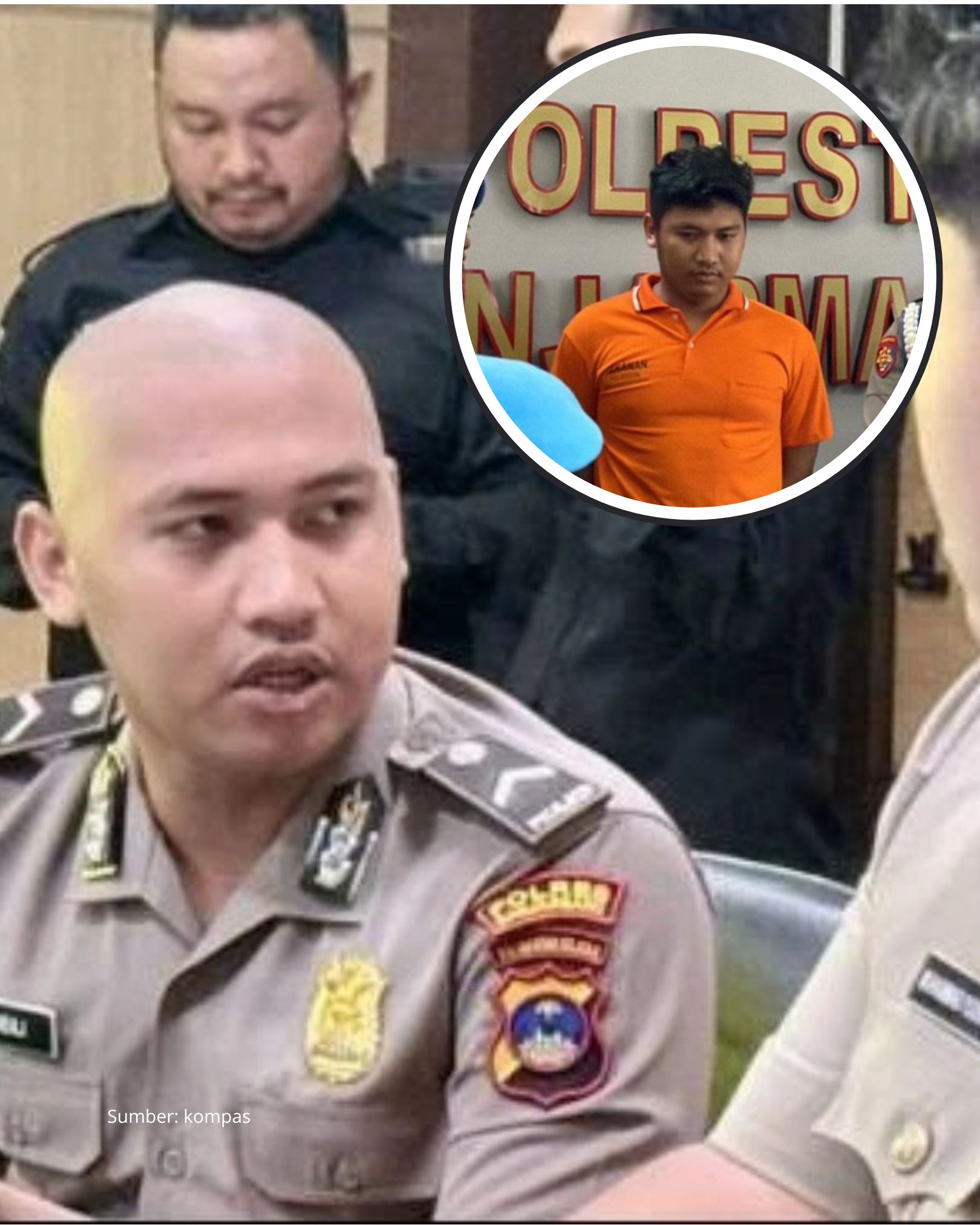 Polisi Membunuh Mahasiswi: Saya Tidak Tahu Mencekik Itu Bisa Bikin Mati