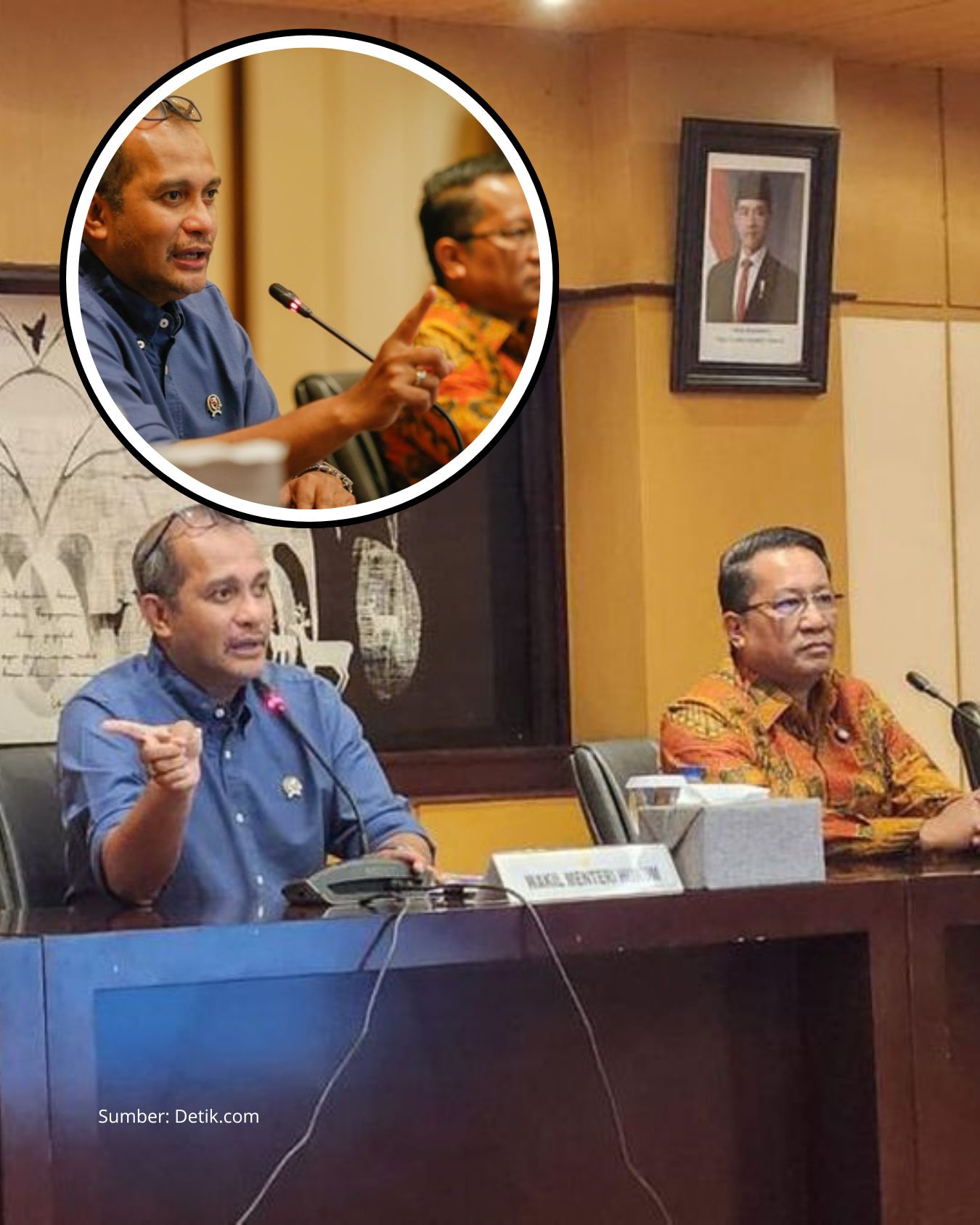 Wamenkum Soal KUHAP: Penetapan Tersangka Tanpa Izin Biar Ngga Kabur