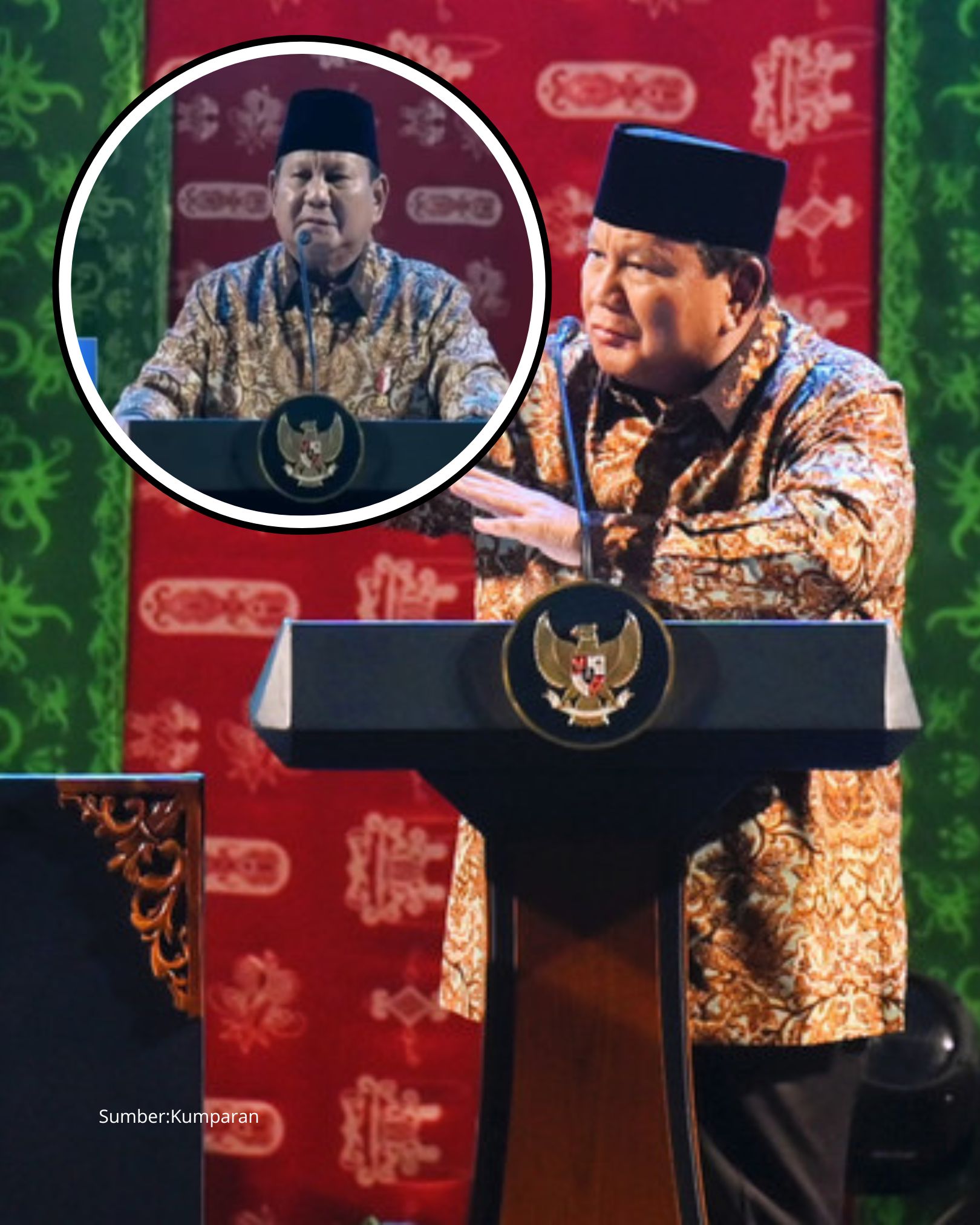 Prabowo: Kalau di kritik Justru Saya Terbantu Itu Menyelamatkan Saya