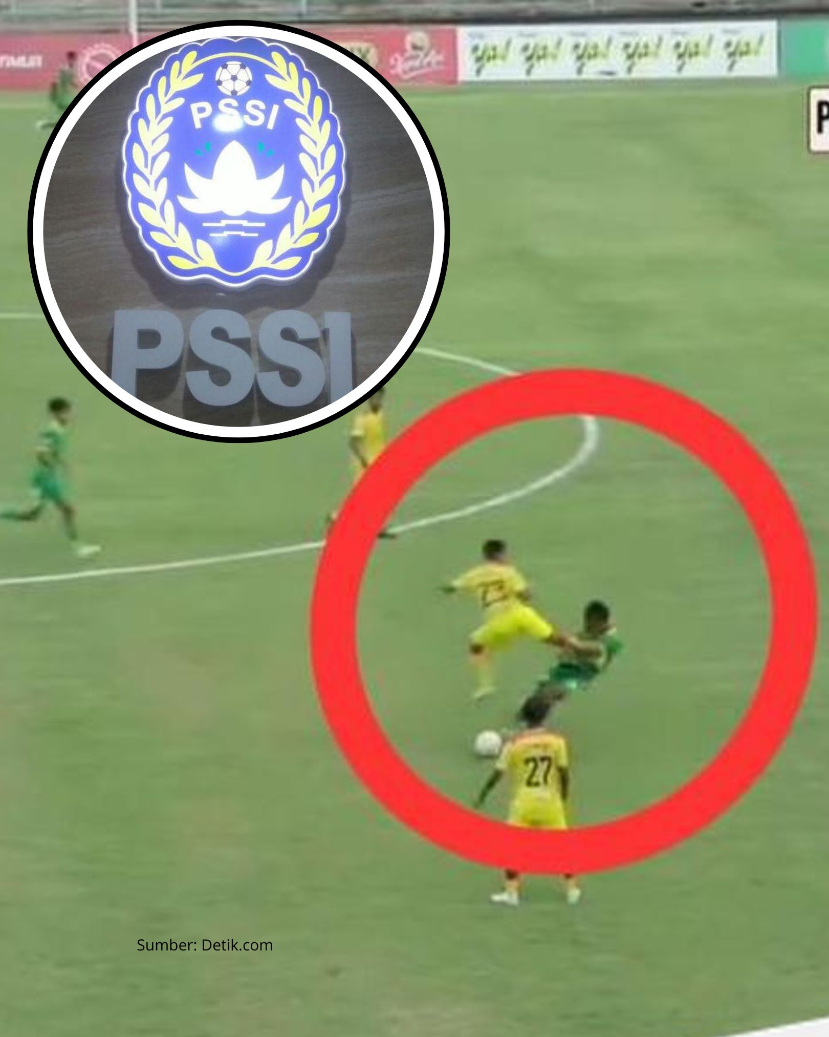 PSSI Sanksi Aksi Brutal di Liga 4 Hukuman Larangan Main Seumur Hidup