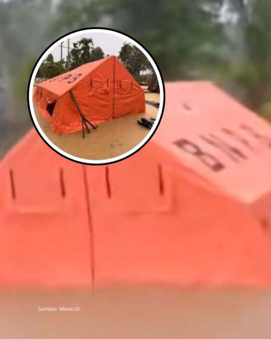 Aceh Kembali di Landa Banjir Besar Tenda-Tenda Terendam